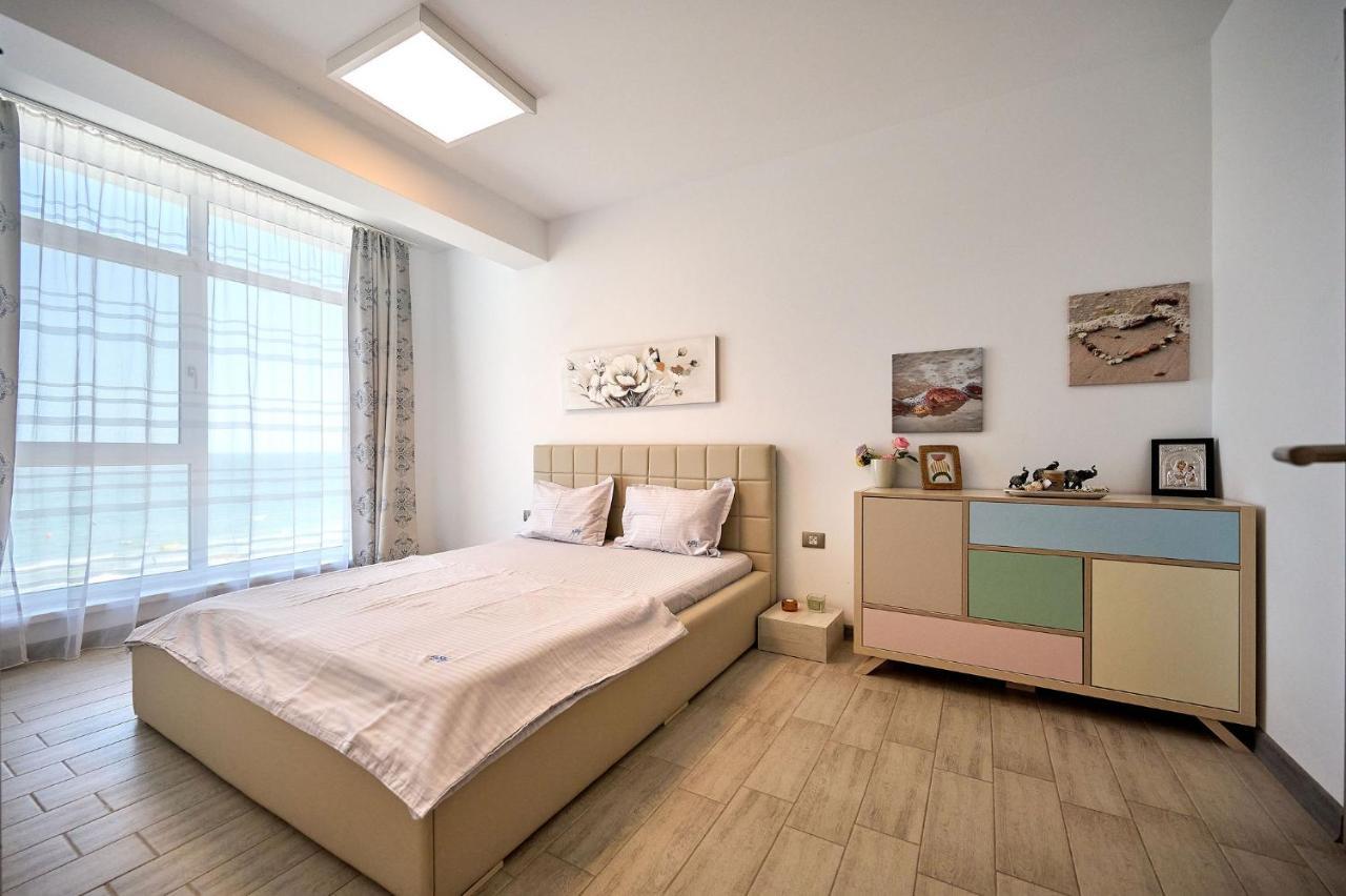 Paradise Sea View 2Bd Apt Spa N Pools Beach Resort Năvodari Eksteriør billede